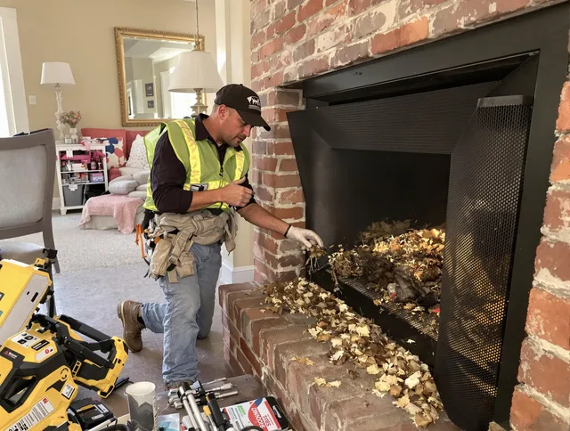 Safe screening installation by Lynwood Chimney Sweep in Lynwood, CA