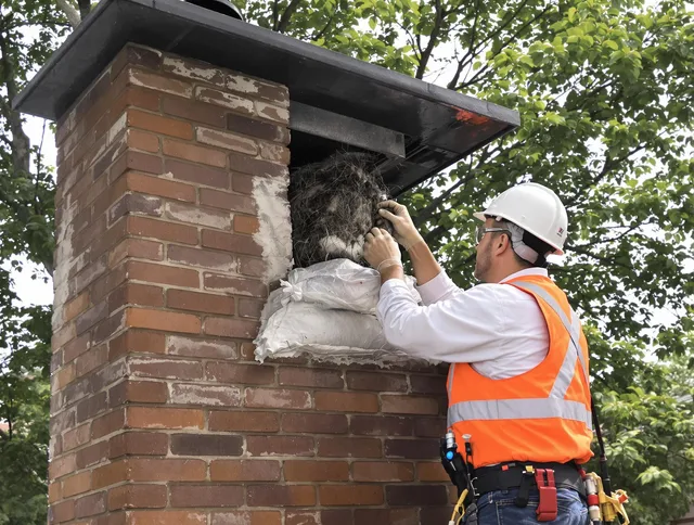 Humane removal of debris and animals by Lynwood Chimney Sweep in Lynwood, CA