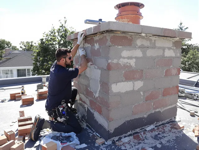 Advanced chimney repair process by Lynwood Chimney Sweep in Lynwood, CA