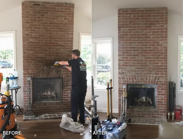 Finished chimney sweeping service by Lynwood Chimney Sweep in Lynwood, CA