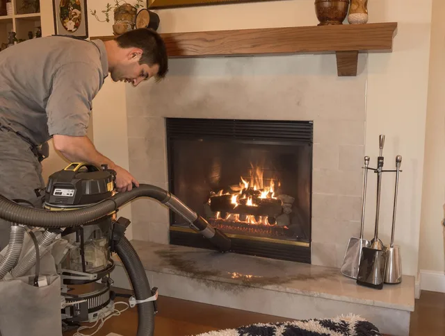 Routine fireplace upkeep by Lynwood Chimney Sweep in Lynwood, CA